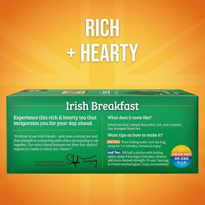 Twinings Irish Breakfast <b>Black</b> Tea Individually <b>Wrapped</b> Bags, 100 Count - Product Image 5