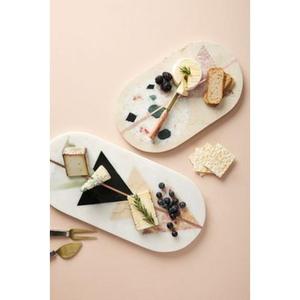 Tabla de cortar de mármol duradera y ecológica con un acabado pulido elegante que proporciona estilo y sostenibilidad en la cocina - Product Image 5