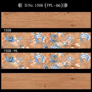 Carreaux de plancher en porcelaine imitation bois 1505 en 150x900 mm, surface mate avec impression numérique aspect bois véritable par Novac Ceramic - Product Image 4