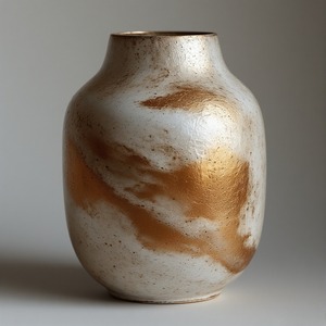 Vase en fer moderne avec finition unique et forme élancée, idéal pour les villas de luxe et les espaces intérieurs élégants - Product Image 6