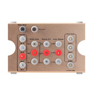 Dental Implant <b>Removal</b> Kit Golden Stainless Steel <b>Box</b> Universal Damaged Screw Extractor Set Dentistry restoration Instruments - Product Image 5