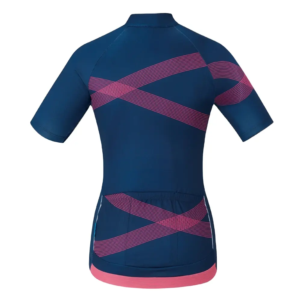 Jersey de ciclismo personalizado de secado rápido de alta calidad de marca/Jersey de ciclismo transpirable y cómodo al por mayor