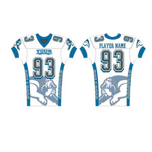 Jersey de Fútbol Americano Personalizado de Alta Calidad con Logotipo, Transpirable, Antibacterial, de Secado Rápido, Ropa Deportiva, Opción de Talla Grande, Impresión Digital - Product Image 5