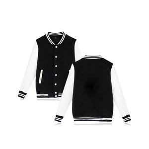 Veste universitaire décontractée pour homme OEM, logo brodé personnalisé, vêtements en toile vintage d'hiver, respirant, design grande taille - Product Image 1