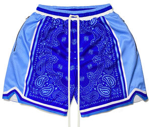 Pantalones cortos deportivos de malla de estilo callejero para hombre con logotipo personalizado de fábrica de Pakistán de poliéster de talla grande para baloncesto, fútbol, béisbol - Product Image 1