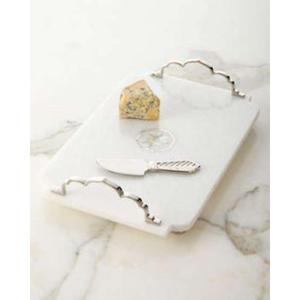 Plateau de service en résine fait main avec effet marbré, riche en tonalités élégantes, surface polie lisse à très bon prix - Product Image 6