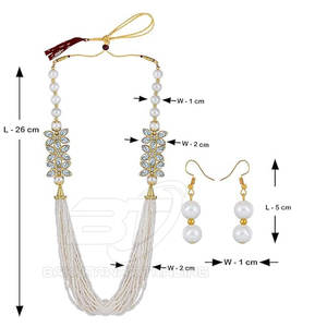 Juego de Joyería Mala Estilo Pakistaní con Cuentas para Mujer, Venta al por Mayor, Juego de Joyería Mala Personalizado - Product Image 4