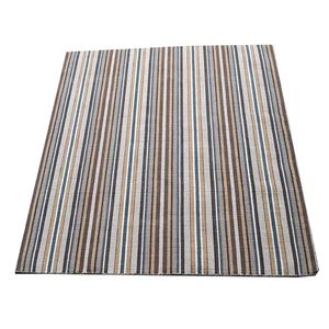 พรมผ้าฝ้ายทอมือแสนสบายแบบเรียบลายปักอย่างประณีตดีไซน์แบบนามธรรมเป็นมิตรต่อสิ่งแวดล้อมเพิ่มความอบอุ่น - Product Image 2