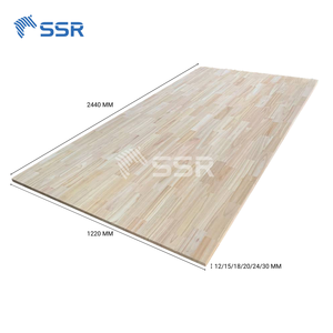 Tablero de Madera de Melia/Chinaberry de 1220x2440 mm con Unión Dentada para Construcción de Muebles, Precio de Fábrica, Venta al por Mayor - Product Image 2