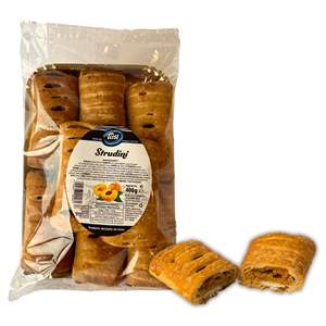 Strudini-Tissi Estilo Fresco Normal con Sabor Afrutado en Forma de Rollo 400g X 4pz Empaquetado en Bolsas - Product Image 1