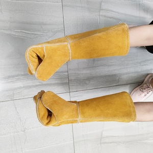 ถุงมืองานเชื่อม TIG MiG สำหรับผู้ชายถุงมืองานสวนในฤดูหนาวระบายอากาศได้ดี