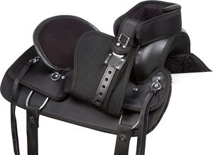 Selle de baril de course anglaise avec cuir synthétique en cuir synthétique de qualité supérieure Western Horse Tack Set - Product Image 6