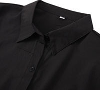 Camisas de trabajo de manga larga para mujer personalizadas con logotipo bordado uniformes de oficina blusas formales de negocios proveedor OEM ODM
