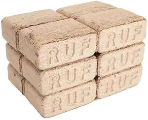เชื้อเพลิงไม้บีชอัดแท่งรูปหกเหลี่ยม ยี่ห้อ Natural Wood RUF อบแห้งในเตา ความชื้นสูงสุด 15% จากเยอรมนี - Product Image 2