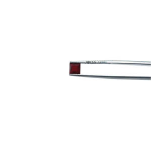 Rubis naturels de Bangkok, carrés calibrés de 4 mm et 5 mm, pierres précieuses rouges - Product Image 2
