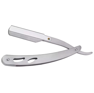 ANAAIF Professional German Stainless Steel Straight Edge Razor <b>Mirror</b> Finish Beauty Salon Shaving Body Hair Removal <b>Powder</b> Form - Product Image 1