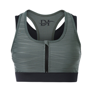 Sujetador deportivo sin costuras 2025 con logotipo personalizado estampado de alta calidad transpirable Sexy mujer entrenamiento gimnasio ropa Sujetador deportivo - Product Image 3
