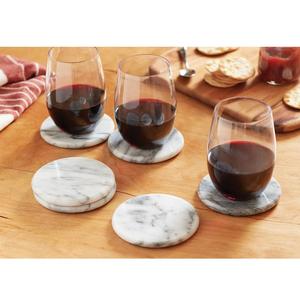 Low Price Most Demanded <b>Marble</b> <b>Coasters</b> Wedding Party Stone Top Tablemat Accessories Dining Tabletop Gift Mats & Pads - Product Image 1