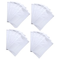 Serviette de table moderne 100 % coton, réutilisable, en toile de sac à farine, design uni, blanche, pour la maison et la cuisine, accessoires