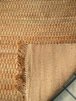 Moderne Art große strukturierte indische Jute Tür matte hand gewebte Hanf Teppiche Flach webte chnik für Küche Gebets raum Fabrik preis
