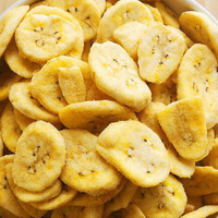 Hoogwaardige gedroogde bananenchips met smaak, zoet van smaak, hard vacuüm verpakt in zakken, betrouwbare leverancier