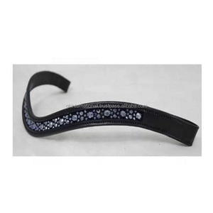 สายรัดคิ้วหนังม้าฝังเพชรเทียมคริสตัลทุกขนาด - Product Image 5