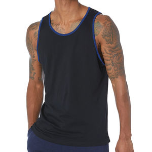 Camiseta sin Mangas para Hombre, Ultra Suave, 100% Algodón, Calidad Premium, Absorbe la Humedad, Transpirable, Ecológica, Anti-UV, para Usar en Capas - Product Image 2