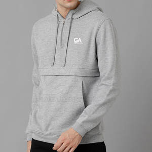Sweats à capuche pour hommes en coton et polyester de qualité supérieure, légers, avec design personnalisé - Product Image 2