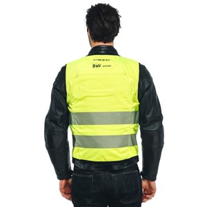 Maillot Moto Homme D-Air Hi-Vis Jaune Fluo Smart Jacket M/L Touring Été - Product Image 2