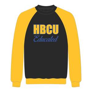 Sweat-shirt à manches raglan Sigma Gamma Rho pour femmes, éducation HBCU, broderie en chenille, sororité grecque, Divine Nine, mode universitaire - Product Image 2