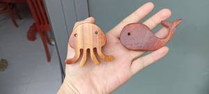 Juguetes ecológicos de animales de madera, deliciosos regalos de Pascua para niños - Product Image 5