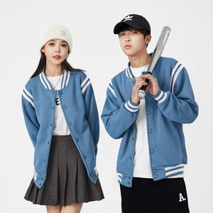 แจ็คเก็ตเบสบอลสำหรับผู้ชายเสื้อโค้ทสำหรับใส่ได้ทั้งชายและหญิง - Product Image 5