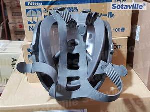 Masque facial complet respiratoire en silicone réutilisable 3M 6800, ajustement confortable, design léger, compatible gaz/vapeur, particules - Product Image 4