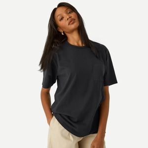 2025 conceptions personnalisées coton doux t-shirts pour femmes coupe parfaite Style décontracté avec bouton décoration prix usine - Product Image 1