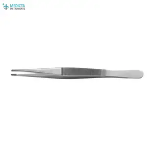 Pinzas de disección Barsky Pinzas quirúrgicas rectas/generales delicadas de 9x9 dientes - Product Image 1