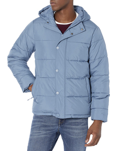Veste matelassée pour homme en coton biologique, fabriquée en usine certifiée - Product Image 4