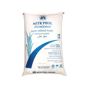 ถุงผ้าโพลีโพรพิลีนแบบทอ ถุง PP ทอ พร้อมถุงซับใน หนา 40 ไมครอน ผลิตภัณฑ์ของประเทศไทย สำหรับบรรจุน้ำตาล ไม่มีหูหิ้ว - Product Image 4