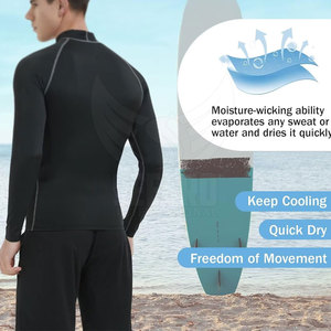 Fabricante de Pakistán, Camiseta de Protección Solar Personalizada de Color Negro para Hombre, Camiseta de Protección Solar para Hombre en Stock - Product Image 4
