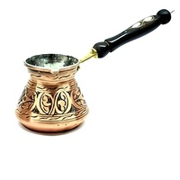 Vente chaude Bouilloire en cuivre de style moderne avec effet martelé Excellente pour le service de thé Bouilloire à thé de style arabe