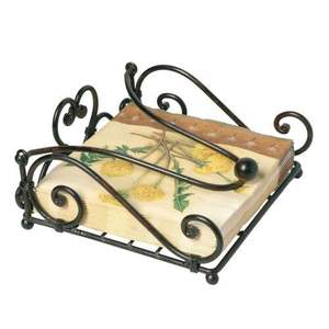 Simple Design Napkin <b>Holder</b> with Clamp High Quality Steel Metal Design Home, Hotel & Restaurant Table Utility Item - Product Image 1