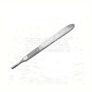 FENTEX Heavy Duty Stainless Steel Surgical Scalpel Graduated Handle Corrosion Resistant Precision <b>Cutting</b> Tool for veterinary - Product Image 1