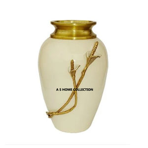 Juego de 2 floreros de aluminio de metal único hecho a mano Estilo nórdico de lujo decoración del hogar vajilla jarrón con textura de cocodrilo - Product Image 5