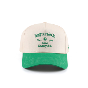 หมวกเบสบอล5แผงของผู้ชายสไตล์อเมริกันออกแบบลายปักลายจุดสีทูโทนแนวสตรีทสปอร์ตกันน้ำได้ทั่วไปออกแบบโลโก้ได้ตามต้องการ - Product Image 2