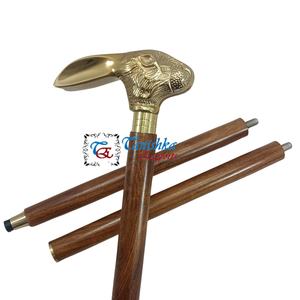 ไม้เท้าหัวกระต่ายอะลูมิเนียมแบบกำหนดเอง น้ำหนักเบา สไตล์วินเทจ สำหรับผู้ใหญ่ ผู้ชาย และนักสะสม - Product Image 3