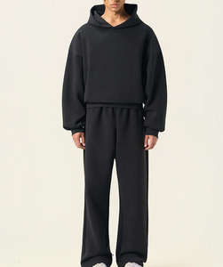 Sudadera con Capucha de Felpa de Algodón Personalizada de Alta Calidad y Más Vendida con Cremallera para Hombre - Product Image 4