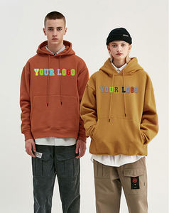 Ventes en gros de sweats à capuche en molleton chenille colorés pour hommes, coupe classique, épais, de haute qualité, respirants, écologiques, 3D - Product Image 2