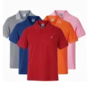 Haute qualité affaires uniforme couleur unie Polo été nouveau Polo hommes à manches courtes décontracté mince couleur unie Polo - Product Image 2