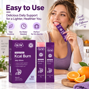 OKTW Kcal Burn Jelly Sticks Sabor <span class=keywords><strong>Naranja</strong></span>, Apoyo a <span class=keywords><strong>la</strong></span> Saciedad, Control de Peso, Suplemento Dietético, Marca Privada OEM - Product Image 3