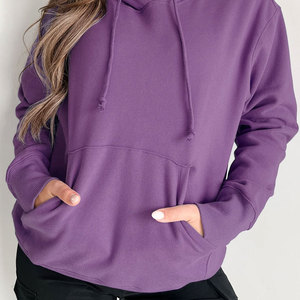Hiver 2025 – Sweat à capuche oversize en polaire de haute qualité pour femme, avec logo brodé, col à capuche, style streetwear respirant - Product Image 5