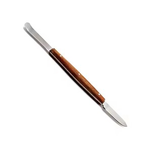 มีดแวกซ์สำหรับงานทันตกรรมแบบเต็มขนาดด้ามจับทำจากไม้มีดสแตนเลสเยอรมันสำเร็จ - Product Image 6